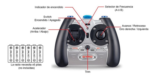 Helicoptero Rc Radio Control Syma S111g Marca Lider Nuevo!!