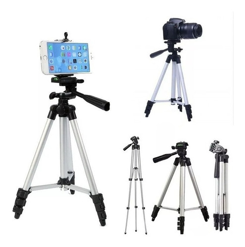 Imagen 2 de 4 de Tripode Universal Soporte Camaras Celulares 35-106cm