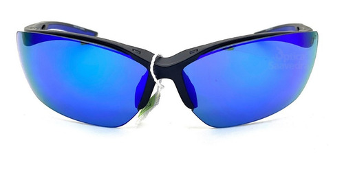 Anteojo Sol Optitech Comfy Op286 Intercambiable Running Lente Azul/negro