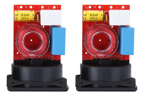Filtro Crossover De Alta Baixa Divisória De Frequência 2pcs