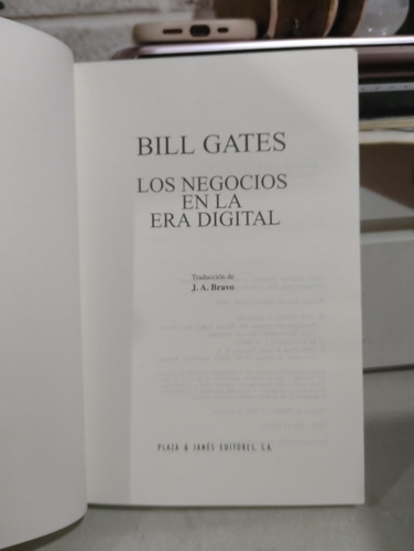 Los Negocios En La Era Digital Bill Gates S31 (Usado)