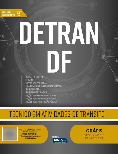 Técnico Em Atividades De Trânsito Detran Df, De Equipe Alfacon. Editora Alfacon, Capa Mole Em Português