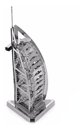 Burj Al Arab Rompecabezas 3d Metal Puzzle 9cm