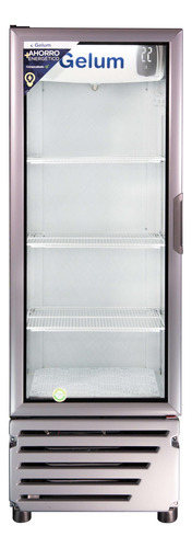 Refrigerador Exhibidor Comercial 1 Puerta Marca Gelum Blanco
