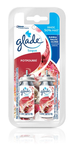 Glade Toque Repuesto  X 2 Unid