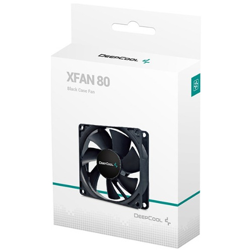 Imagen 2 de 4 de Cooler Fan Deepcool Xfan 80 80x80x25mm 1800rpm Molex