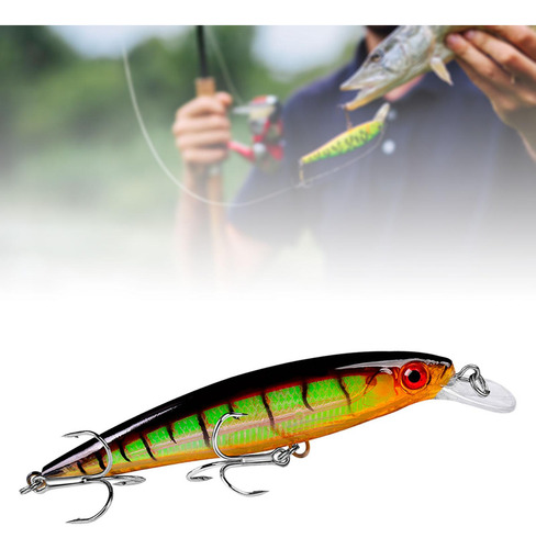 Isca Biônica Com Anzóis, Isca De Pesca De 11cm Para Pesca