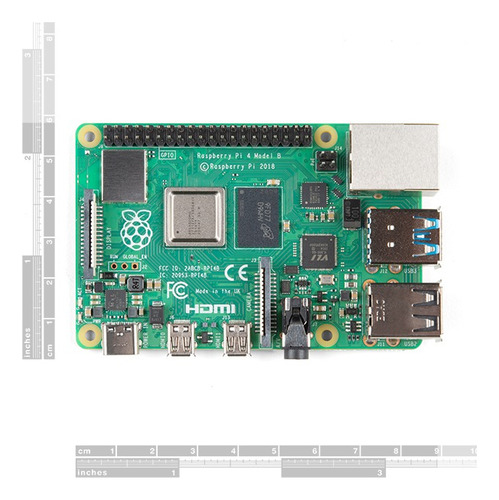 Tarjeta Desarrollo Raspberry Pi 4 Modelo B 4 Gb Sparkfun