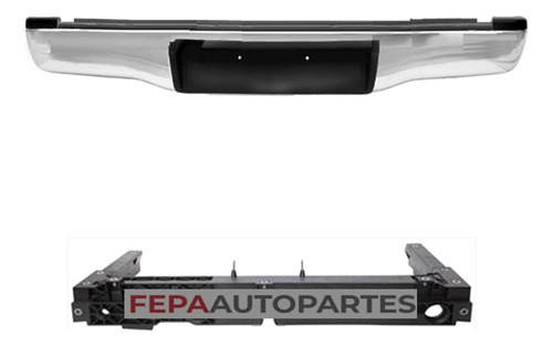 Paragolpes Trasero Toyota Hilux 2005 / 08 4x4 Cabina Simple