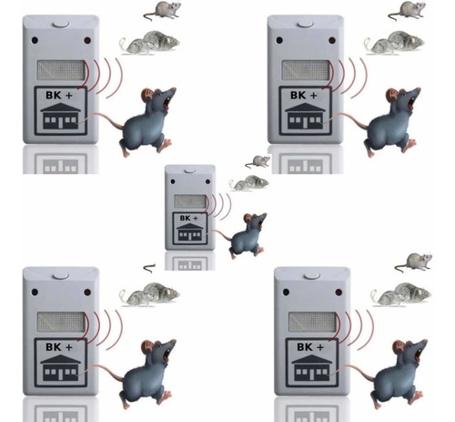 Pack X3 Repelente Ratones Cucarachas Moscas Pulgas Adios