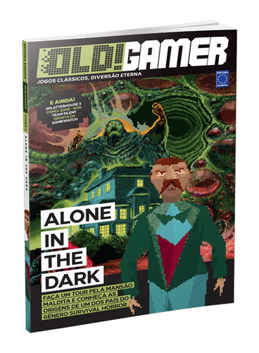 Bookzine OLD!Gamer - Volume 1: Alone in The Dark, de Editora Europa. Editorial Editora Europa Ltda., capa mole em português, 2021