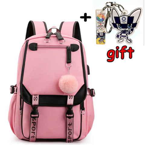 2021 Mochila Al Aire Libre Coreana Caliente Kawaii Con Inter