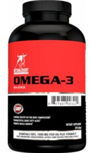 Omega 3 Betancourt Nutrition 270 Softgel - Flete Gratis!