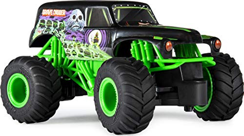 Vehiculo A Control Remoto Color Verde Negro Para Niños
