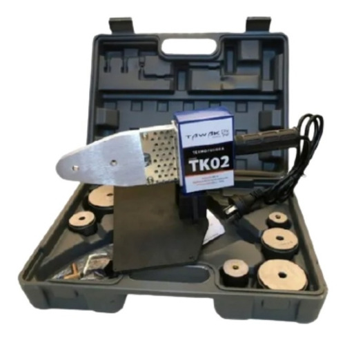 Kit Termofusora 800 W 6 Boquillas + Tijera Tipo Aquasystem