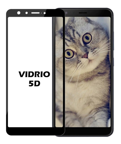 Vidrio Templado 5d Full Cover Asus Zenfone Max M1 Zb555kl