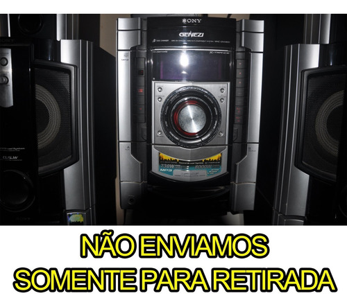 Aparelho De Som Sony Genezi Mhc-gnx800