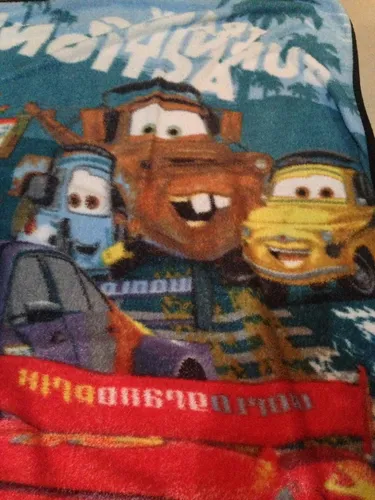 Cobija De Cars Para Niños (Usado)