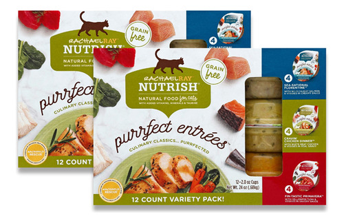 Rachael Ray Nutrish Purrfect Entrees - Alimento Hmedo Para G