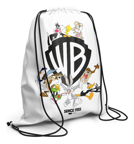 Mochila Multiuso Con Cordón Licencia Warner Bross 