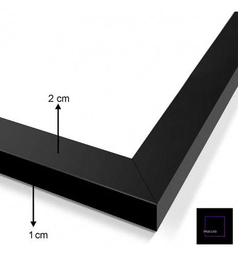 Cuadro Decorativo Club Atlético Platense 05 - A3 30x40 Cm Marrón Negro