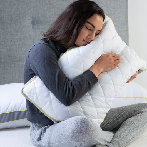 Imagen 10 de 10 de Almohada Voltti Comfort - 2 Pack Hipoalergénica Y Antiácaros