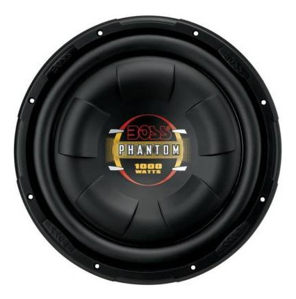 Boss Audio D12f Subwoofer Perfil 12 Vatio Cada Uno