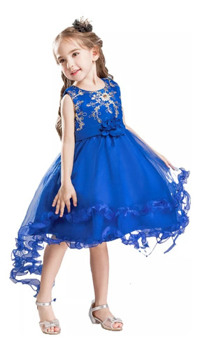 Elegante Vestido Largo Para Niños  Lentejuelas La Pasarela