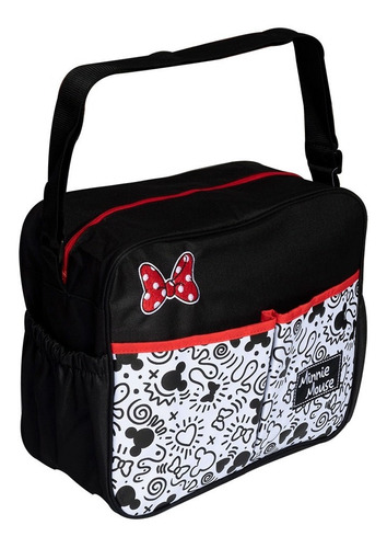 Pañalera Disney Minnie Original Mickey Mouse Chica Negra