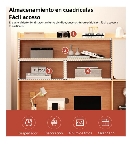 Escritorios Oficina Repisas Y Cajones Escritorio Computadora Naranja Oscuro