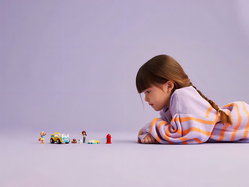 Baño y aseo móvil para perros Lego Friends 42635, 60 unidades