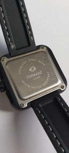 Relogio Tornado, Grande 4,5mm, Quadrado, Bem Jovem. Veja