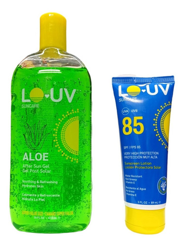 Gel Aloe Vera + Bloqueador 89ml