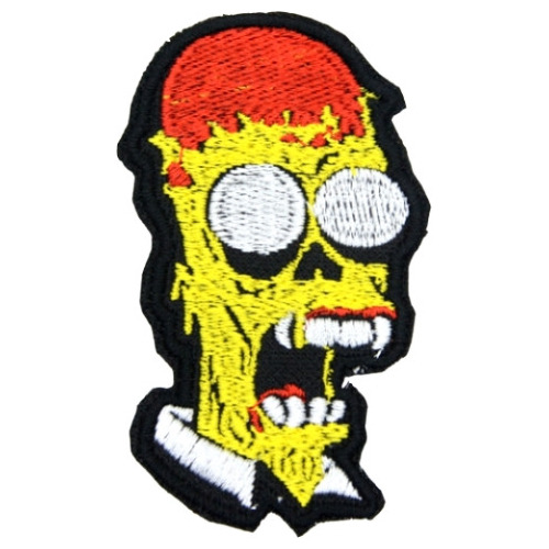 Parche Bordado Homero Zombie Los Simpsons