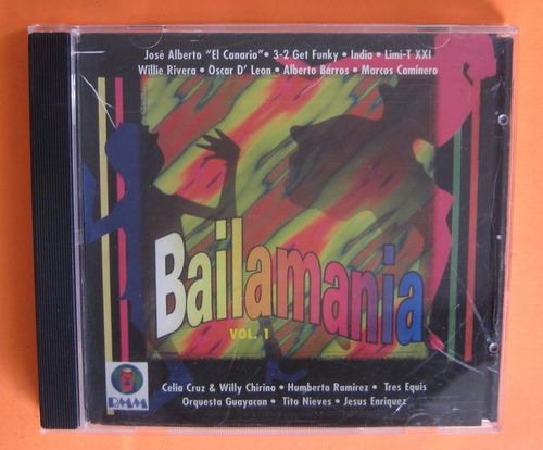 Bailamanía Vol. 1 Salsa Varios Rmm Records Usa 1998