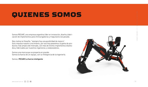 Implemento Pala Hormigonera Pecarí Para Minicargadoras