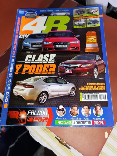 Revista 4 Ruedas México #213 Jul 2012 Audi S6 Y S7