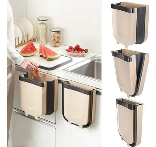 Tacho De Basura Plegable Cesta Plegable Basurero Plegable