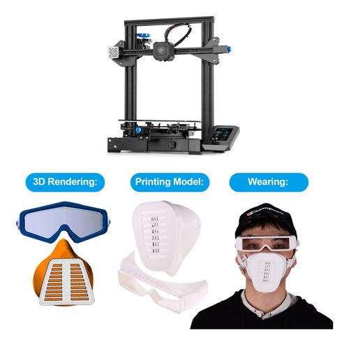 Creality 3d Ender-3 V2 - Kit De Impresora 3d Totalmente Met¿