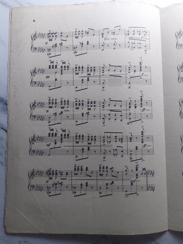 Imagen 3 de 4 de Antigua Partitura Forward Polka Militar Para Piano. Ian 477