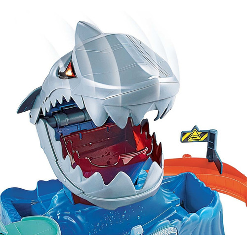 Hot Wheels - City Pista Robo Tiburón Gjl12 Color Azul