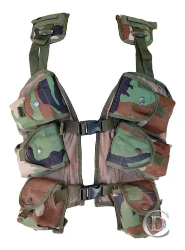 comprar Chaleco Táctico Modelo Ejército Lbv Camuflado