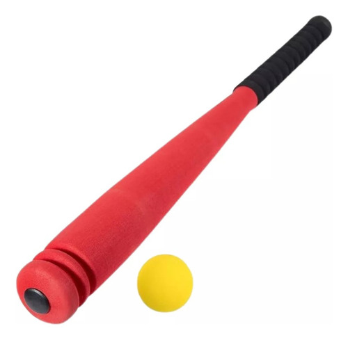 Bate De Beisbol Soft 60 Cm De Practica Con Pelota Para Niños