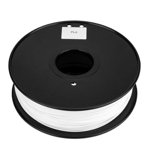 Nuevo Filamento 3d Blanco Pla 1,75 Mm 1kg 2.2lb Carrete Fdm 