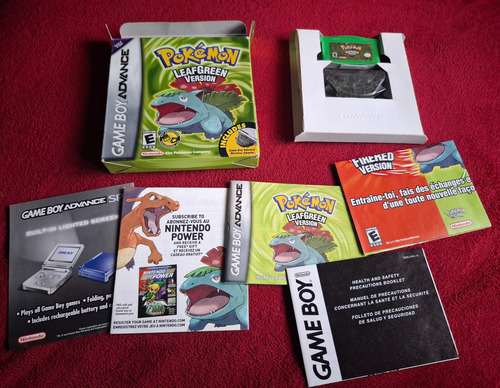 Pokémon Leafgreen Version Nintendo Game Boy Advance Físico (Usado)