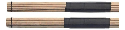 Palillos Escobillas Hot Rod Parquer 19 Varillas De Madera Color Nude Tamaño 17mm