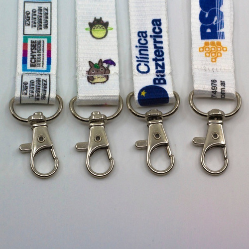 Imagen 2 de 10 de Cintas Blancas Logo Full Color Simple Faz Zamak Pack 50u