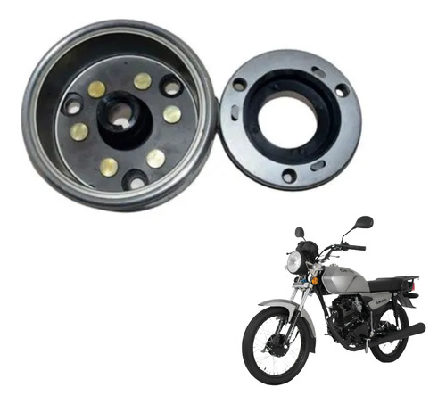 Rotor Magneto, Volante Italika Ft125/150/125z/150z/dm150