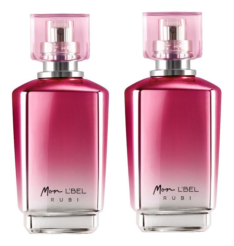 2 Perfumes Mujer Mon Rubi Lbel - mL a $1781