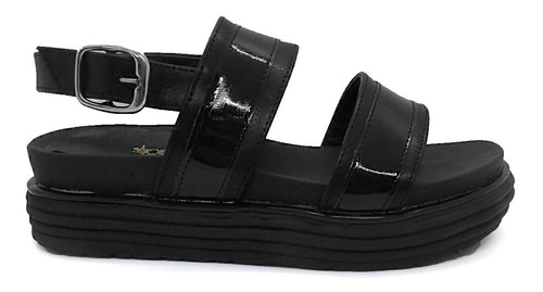 Imagen 3 de 6 de Sandalias Mujer Gomones Plataforma 4 Cm Liviana Comoda 180